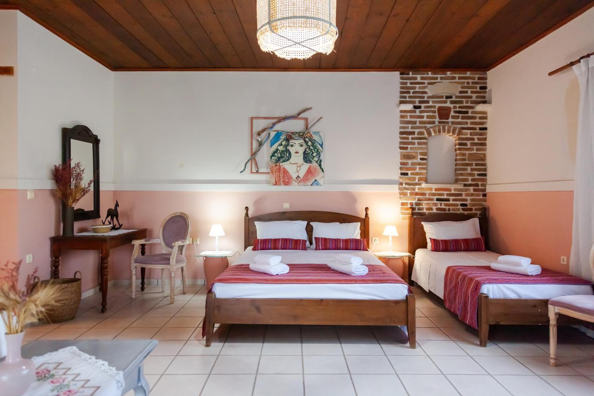 Amnisiades Apartments カルテロス エクステリア 写真